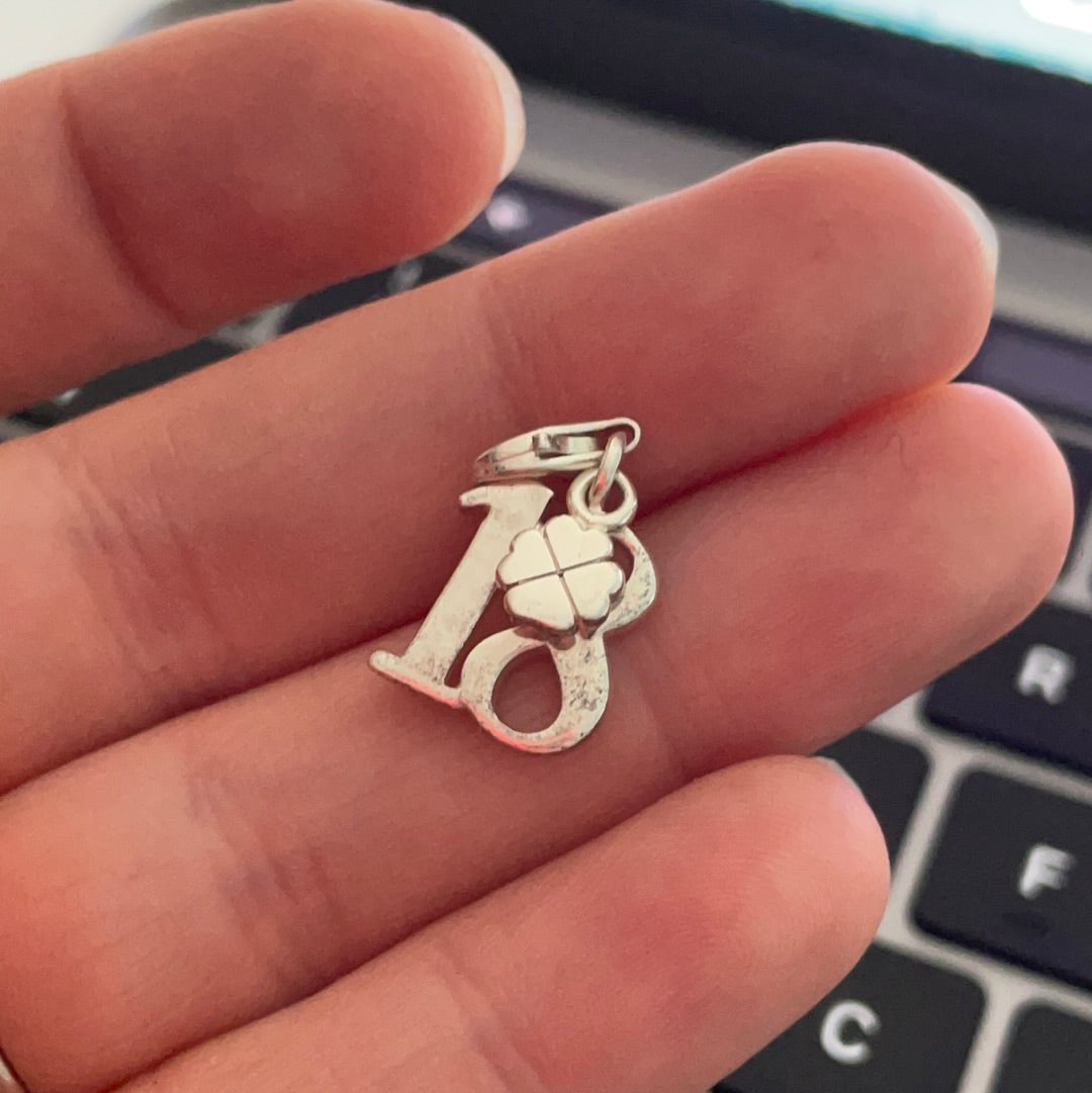 Genuine Thomas Sabo 18th Birthday Dangle Clip Charm