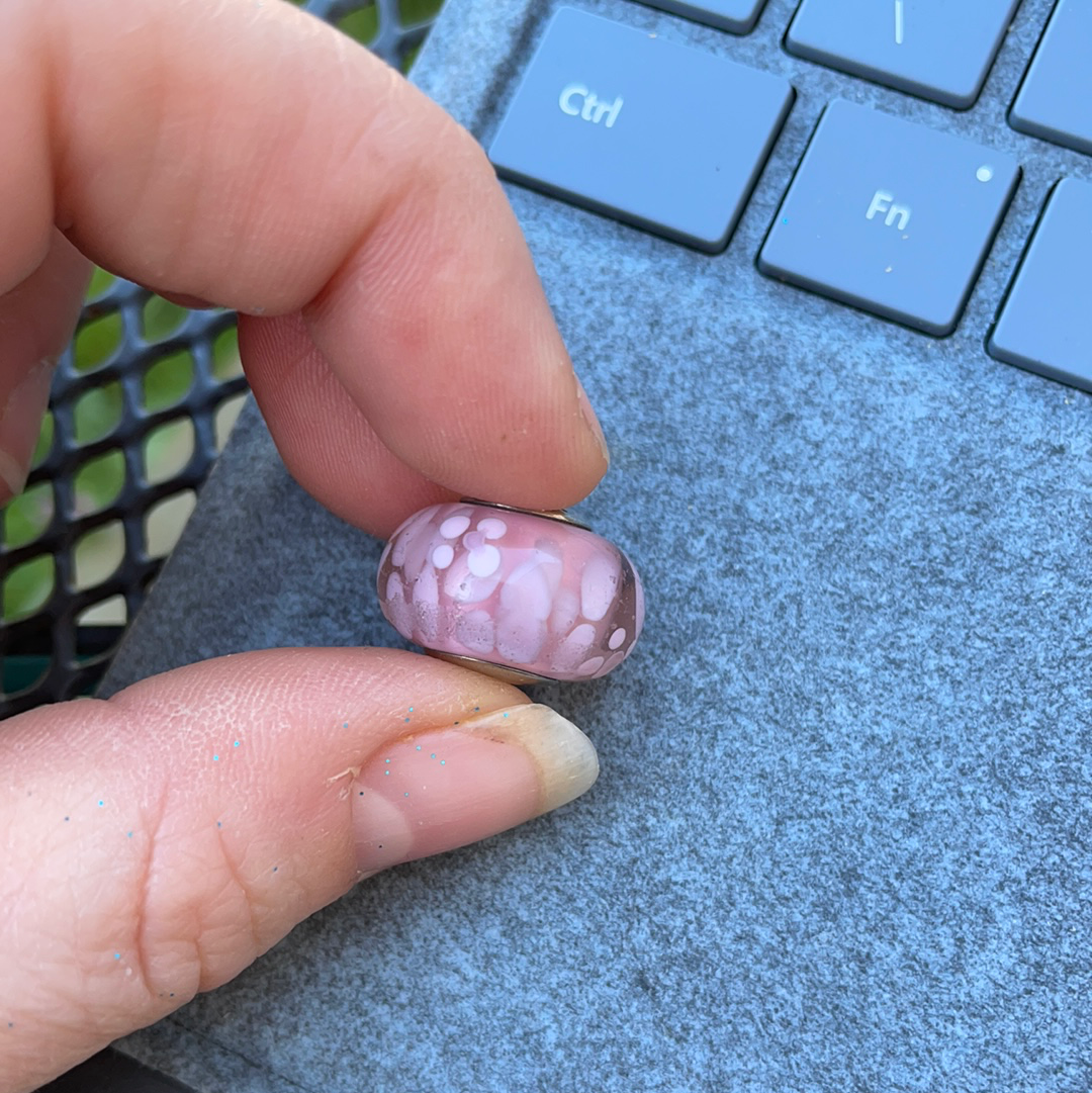 Genuine Pandora Giant XL Pink Blossom Flowers Large and Heavy and Retired