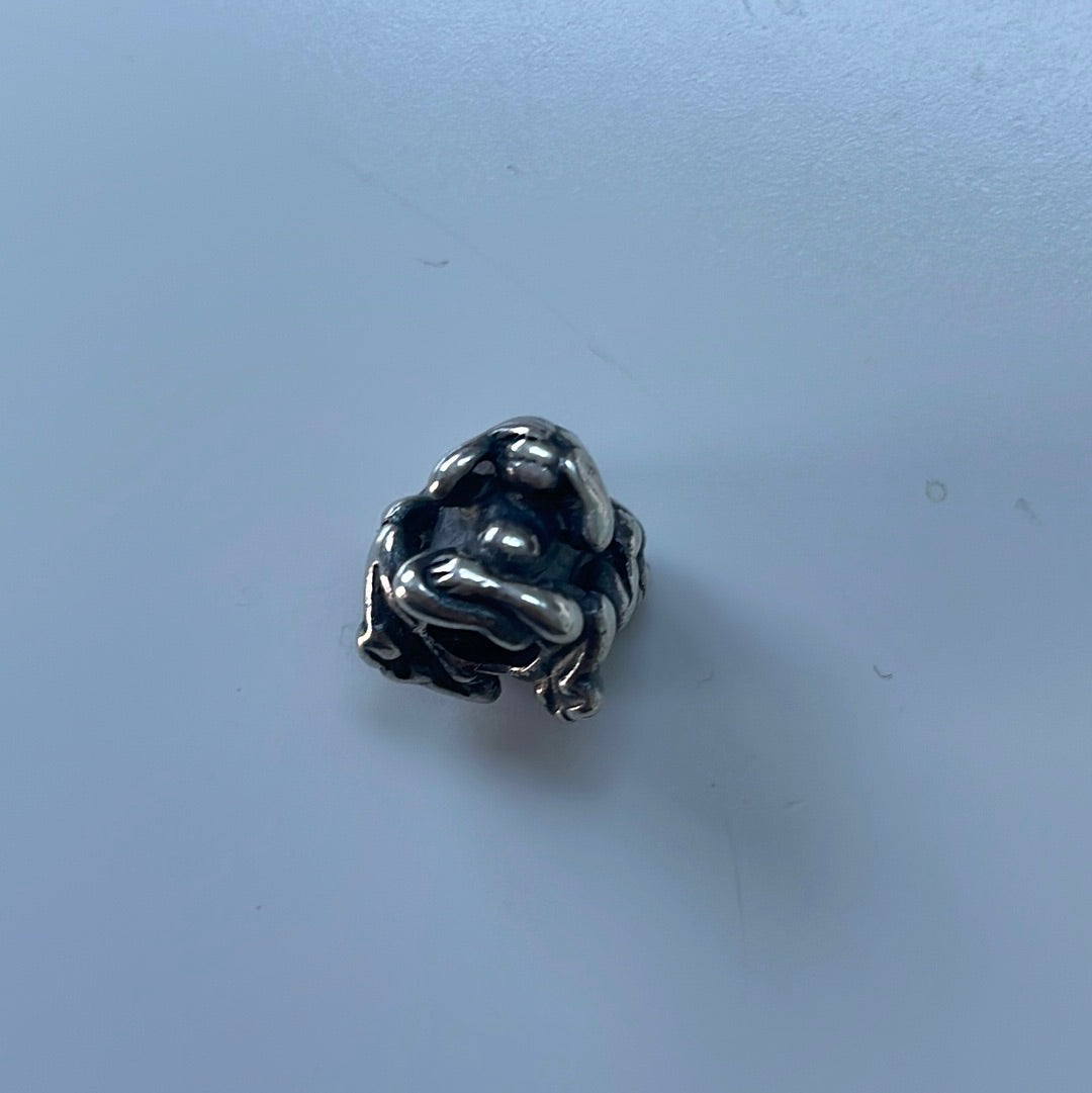 Genuine Trollbeads Hear No Evil Three Monkeys Charm