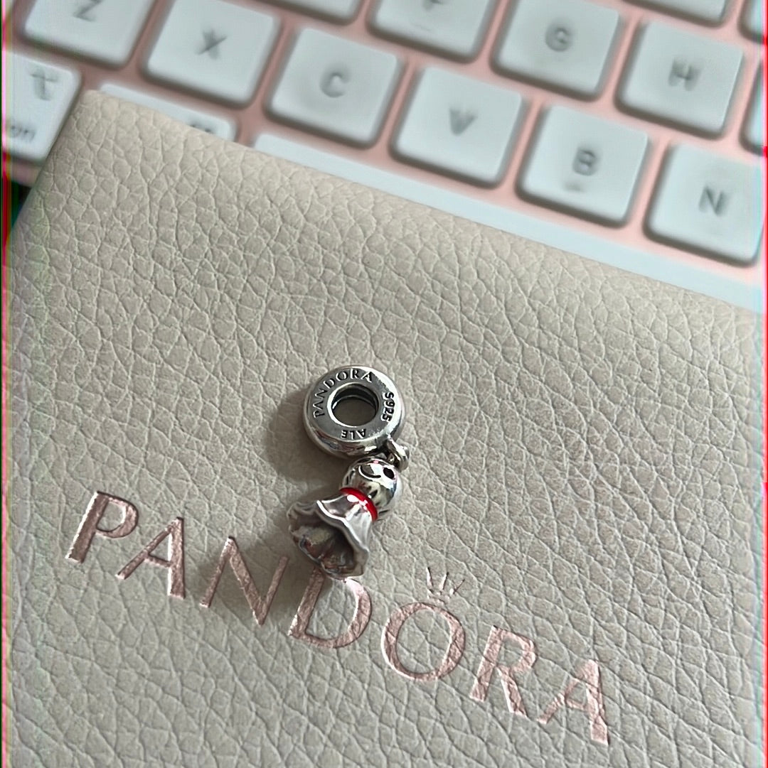 Genuine Pandora Asian Exclusive Sunny Doll Dangle Charm Rare and HTF