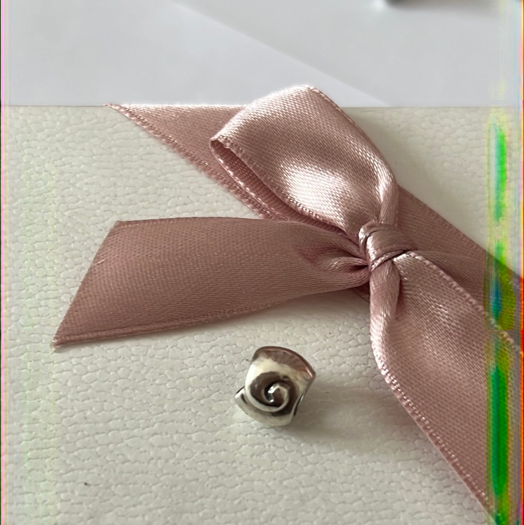 Genuine Pandora Seashell Rare in Plain Silver