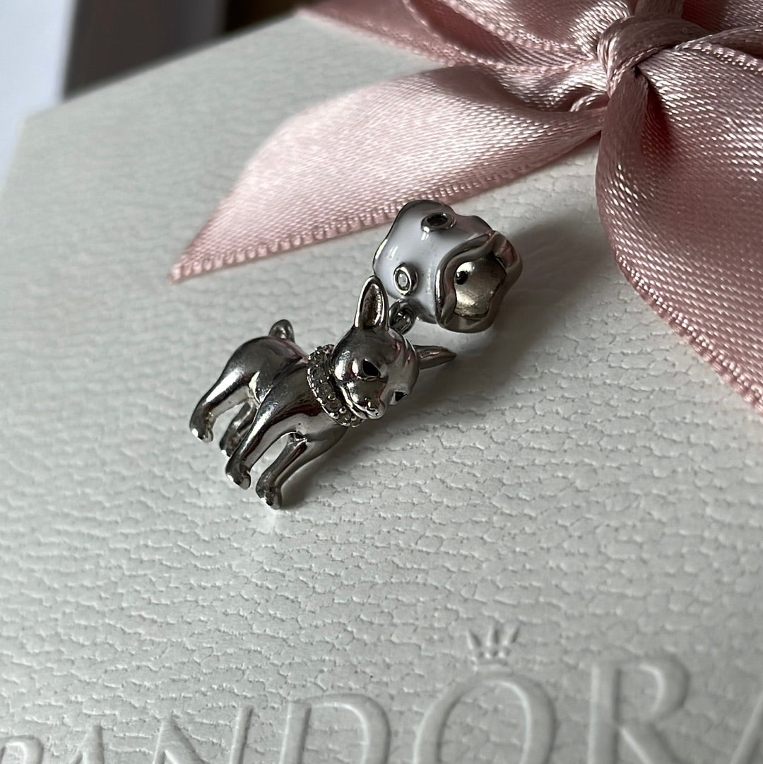 Genuine Gnoce Chihuahua Dog Dangle Charm BN