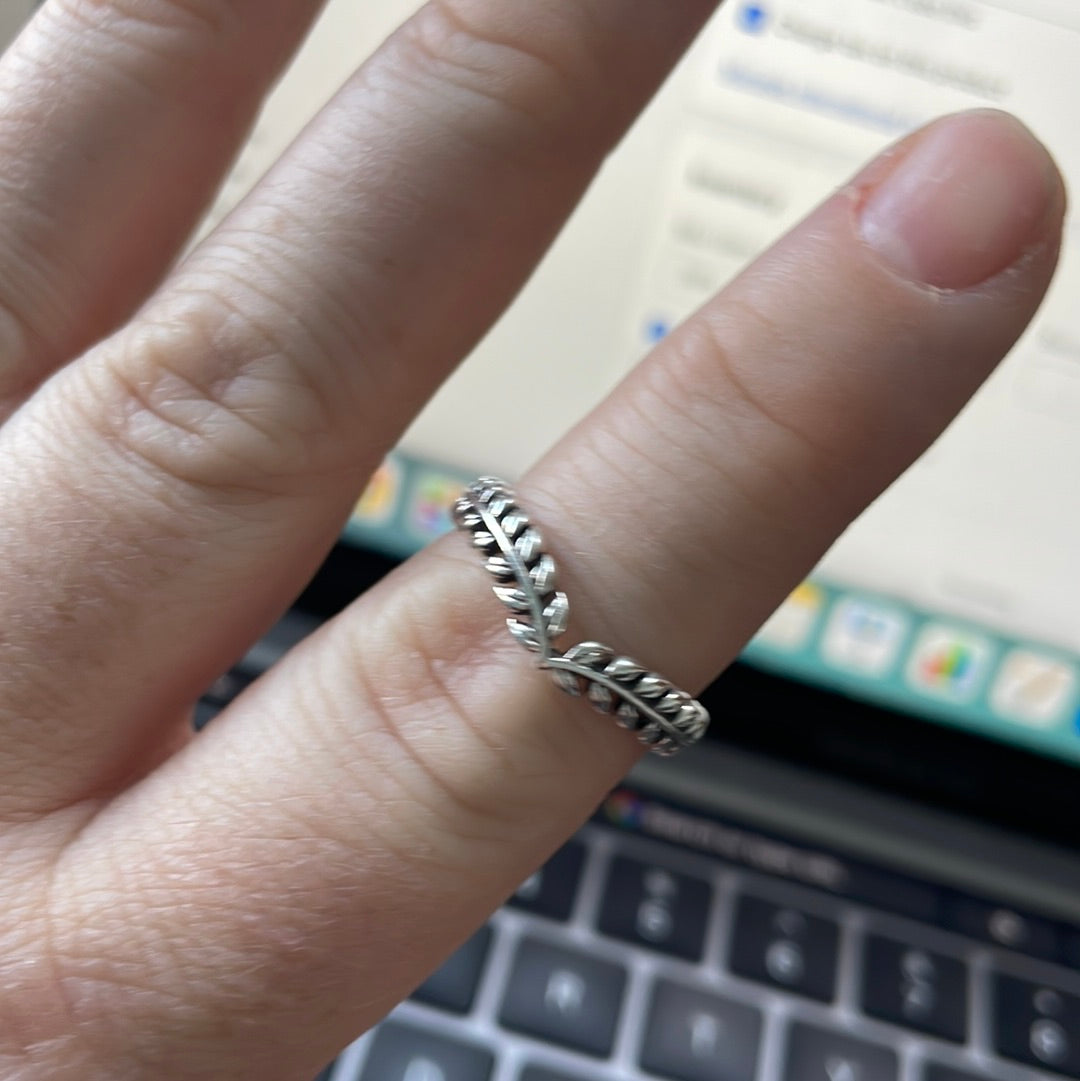 Genuine Pandora Wheat Sheaf Ring Size 64