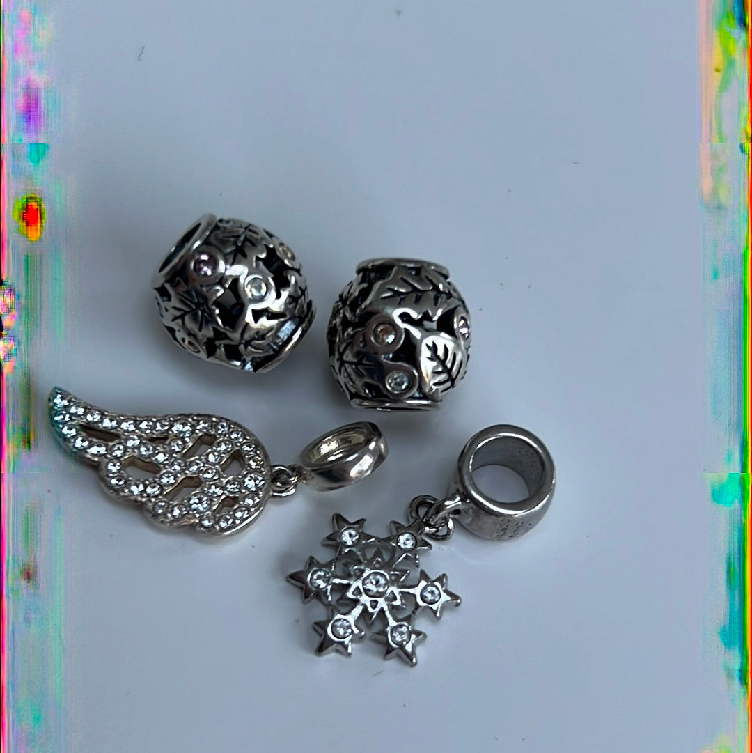 Bundle of Genuine The Charm Company Charms