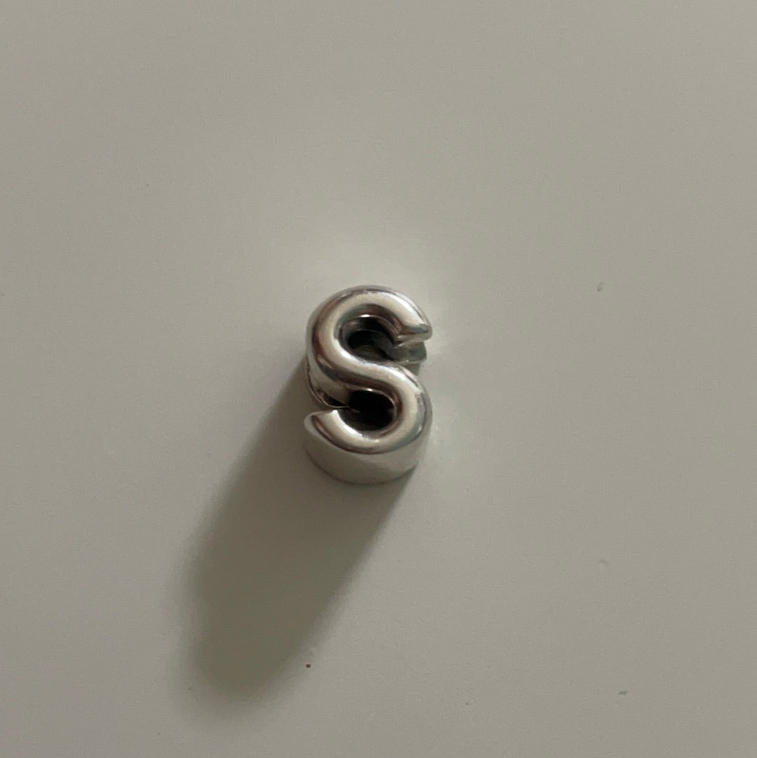 Genuine Pandora Letter Charm With Hearts S