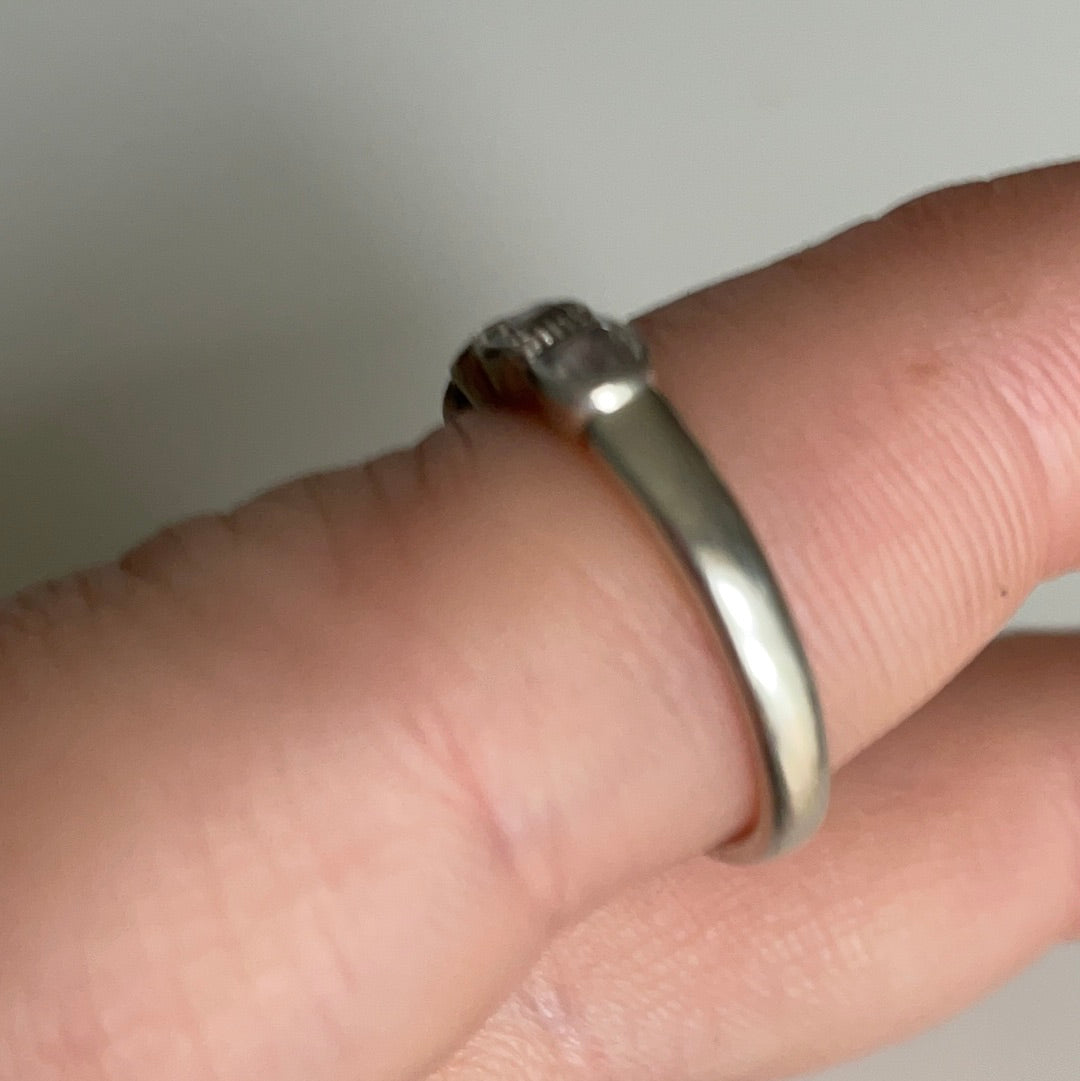 Genuine Pandora Square CZ Pave Ring Size 60