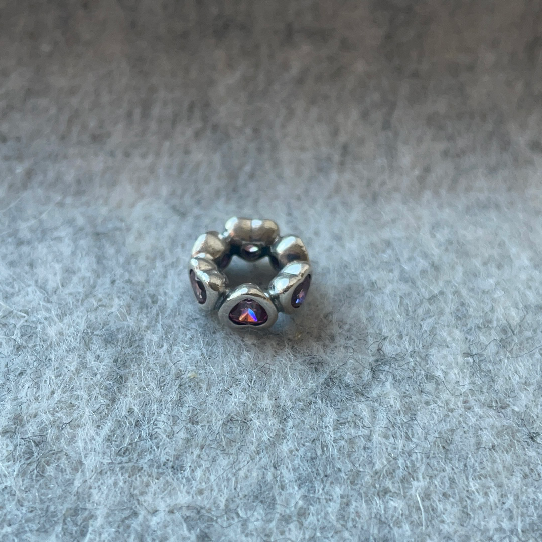 Genuine Heart Pearl Stone Spacer CHOICE