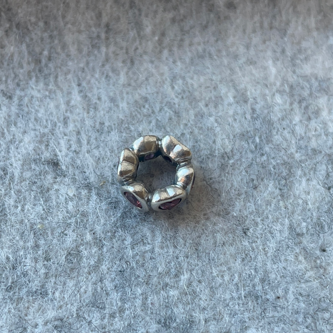 Genuine Heart Pearl Stone Spacer CHOICE