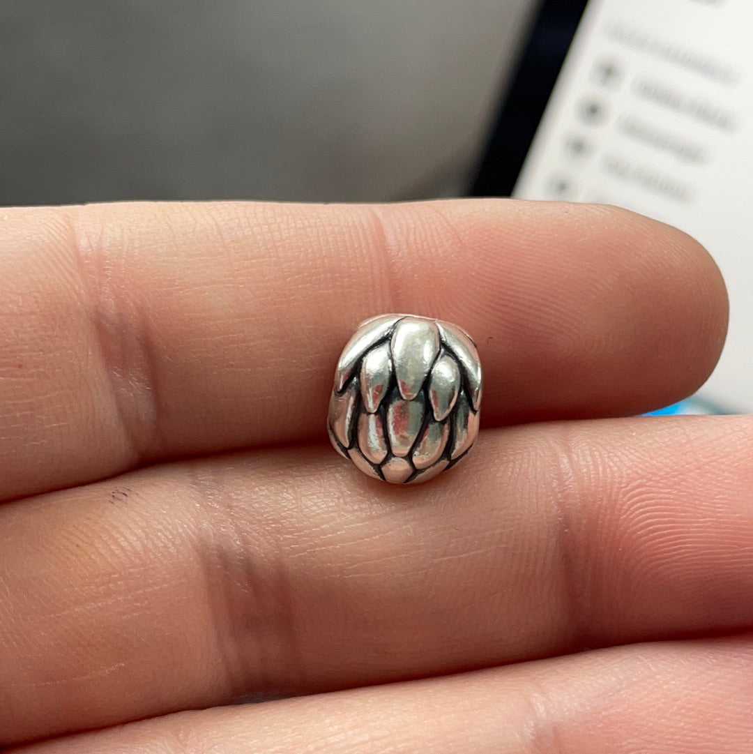 Genuine Pandora Single Clip Retired Rare Artichoke Clip