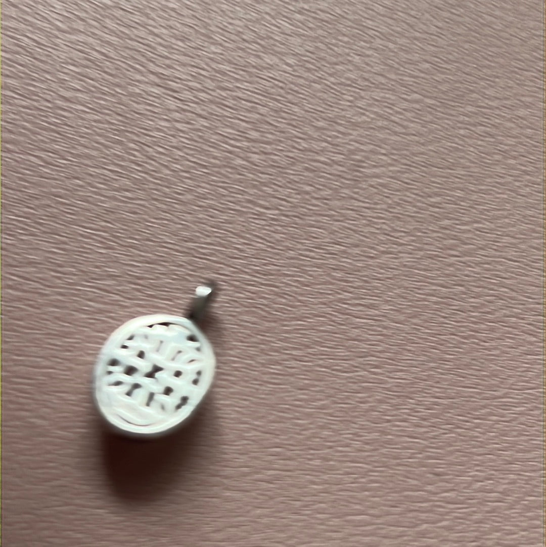 Genuine Thomas Sabo Rose Quartz Oval Charm Pendant