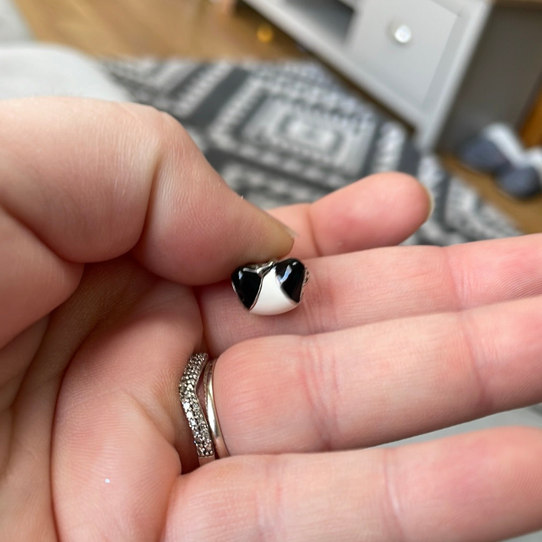 Genuine Pandora Enamel Panda Animal Charm