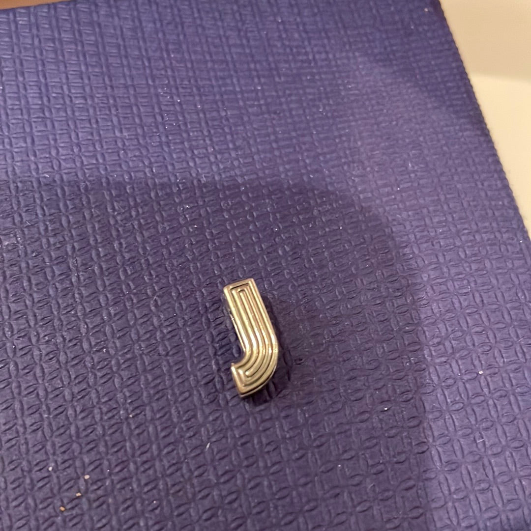 Genuine Pandora Reflexions J Letter Clip