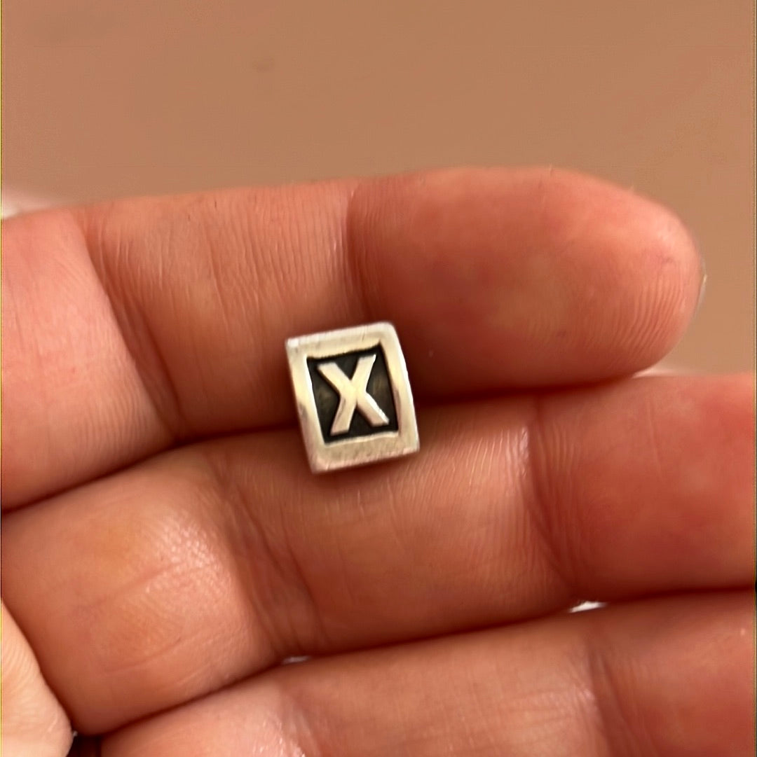 Genuine Pandora Letter X Charm