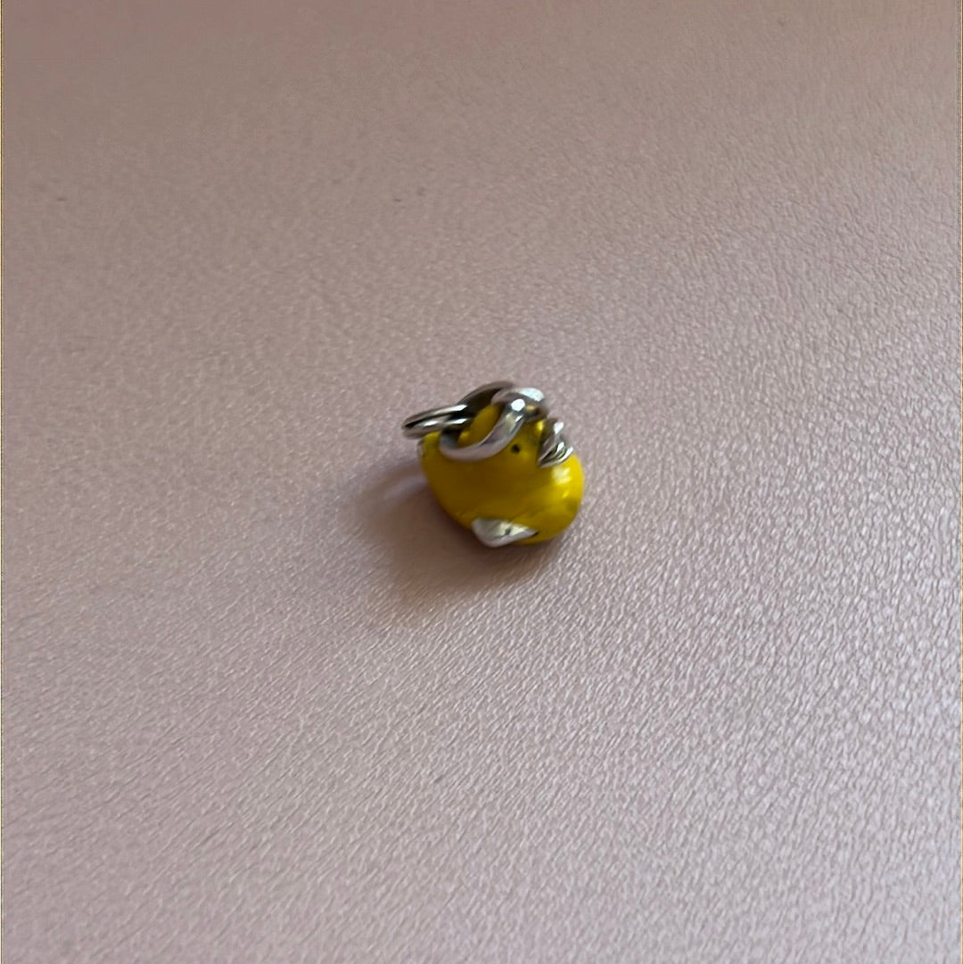 Genuine Links of London Enamel Duck Animal Charm