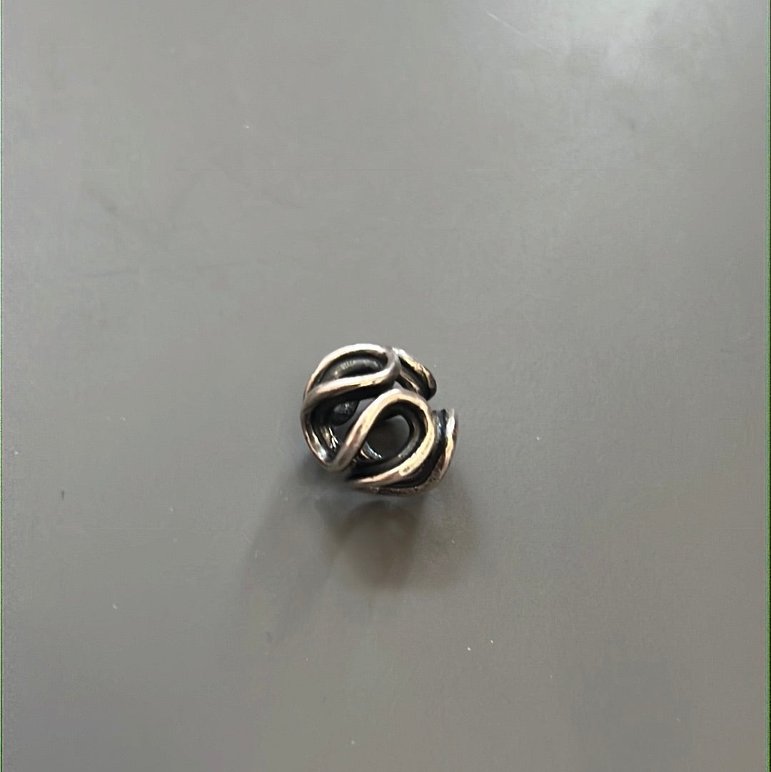 Genuine Trollbeads Wavey Line Openwork Retired Charm