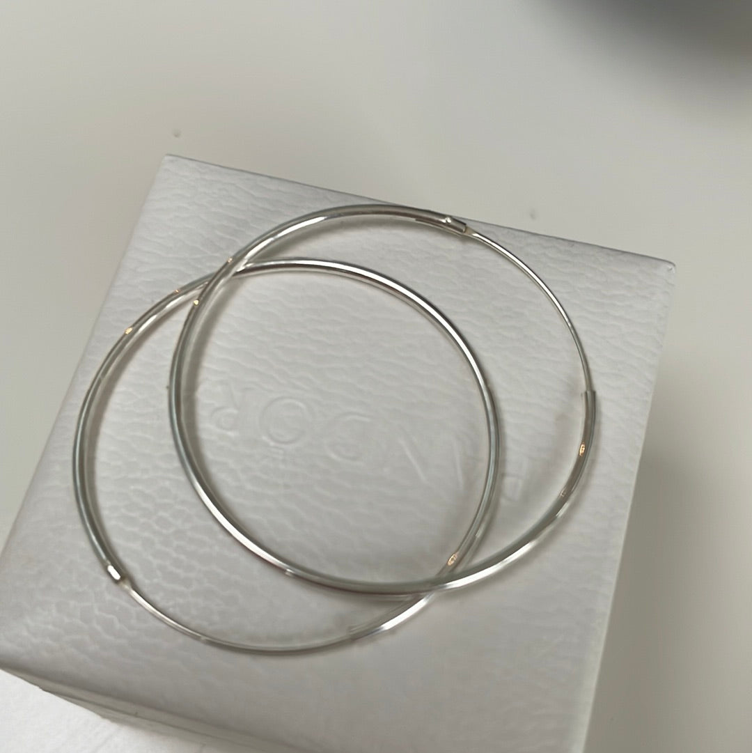 Sterling Silver Hoop Earrings