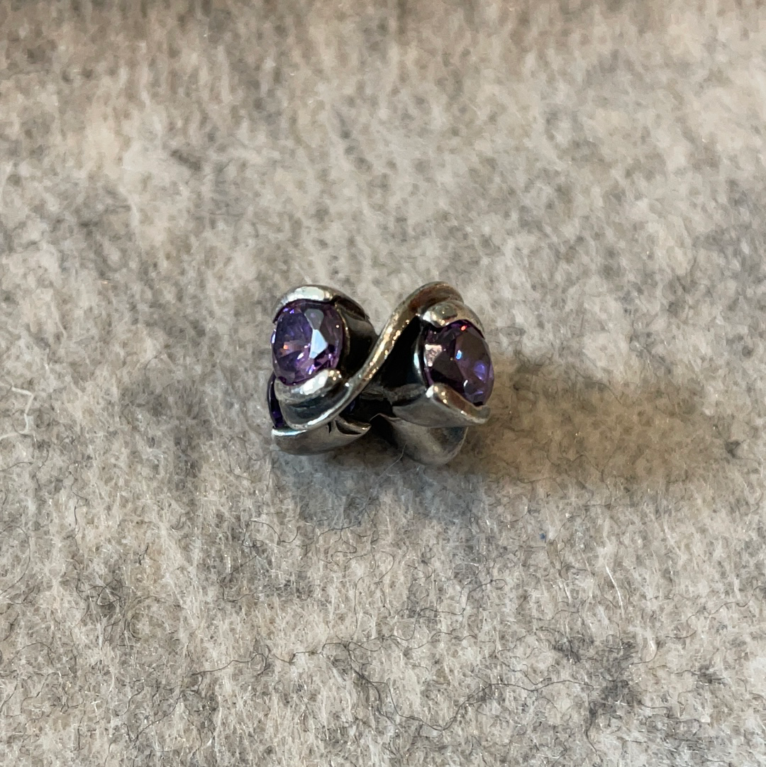Genuine Chamilia Colour Stone Statement Swirl Abstract Charm