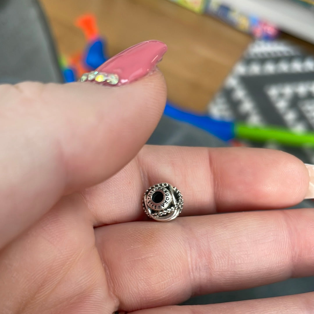 Genuine Pandora Pave Caring Essence Charm