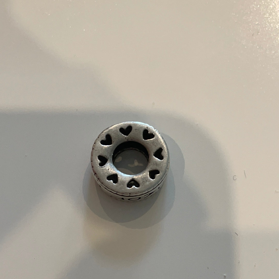 Silver LOVE Spacer