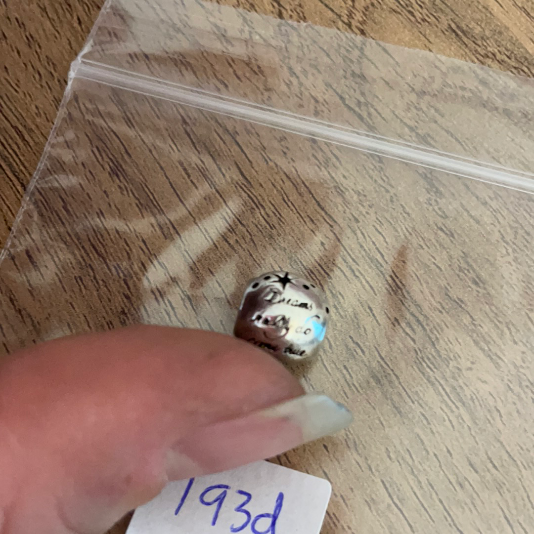 Genuine Chamilia Disney Dreams Really Do Come True Pave Charm