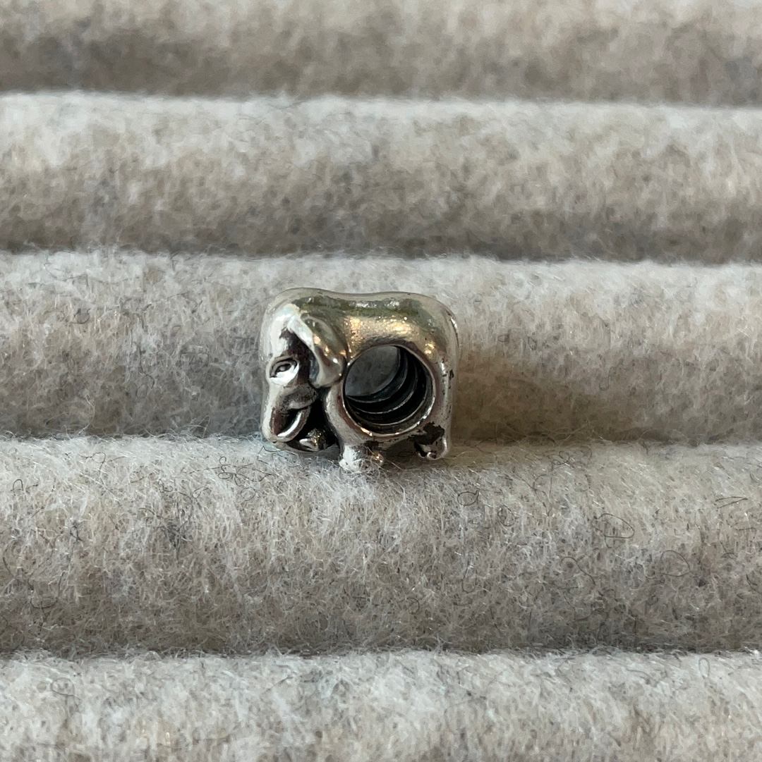 Genuine Pandora Lucky Elephant Charm Animal