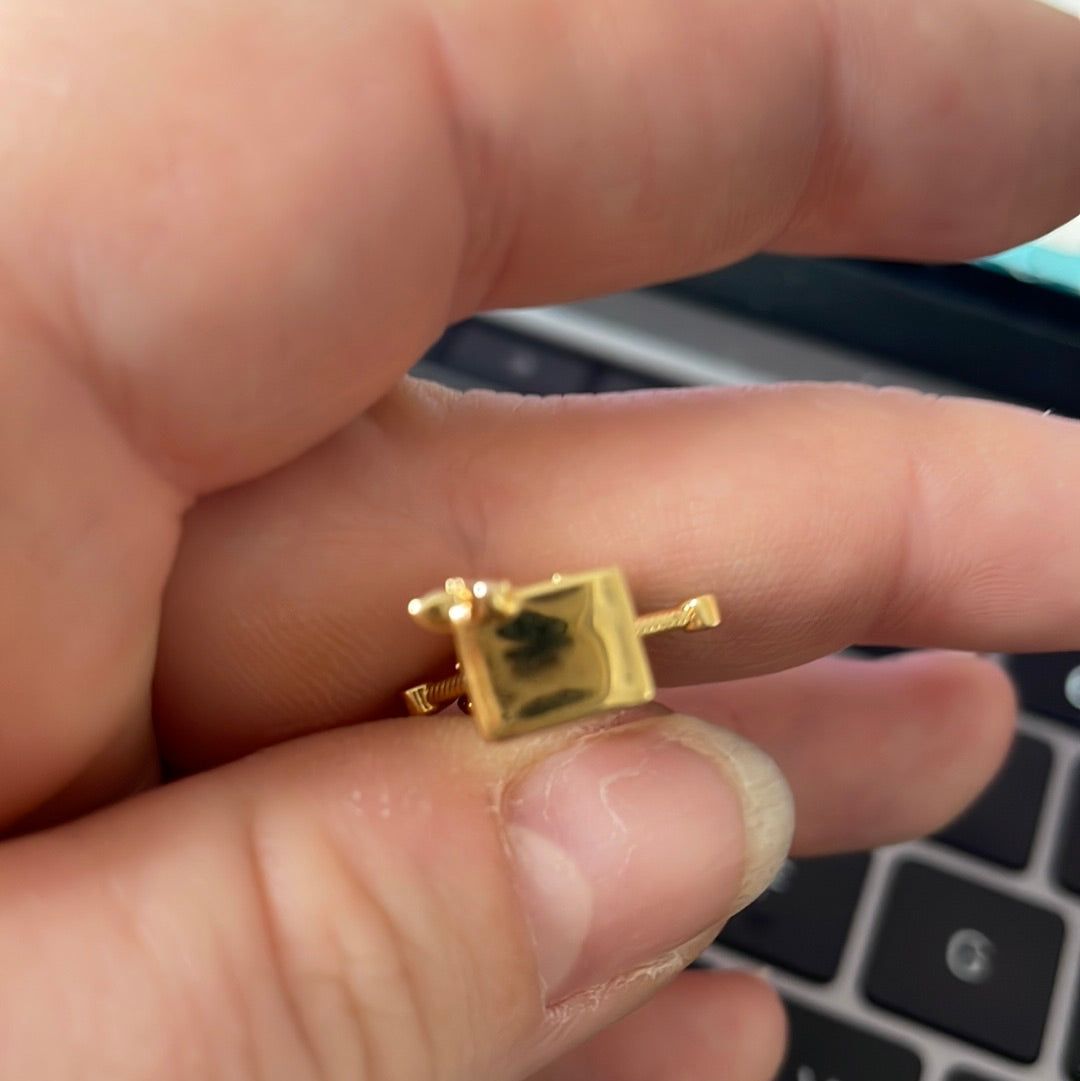 Genuine Pandora Shine Gold Bella Bot Charm
