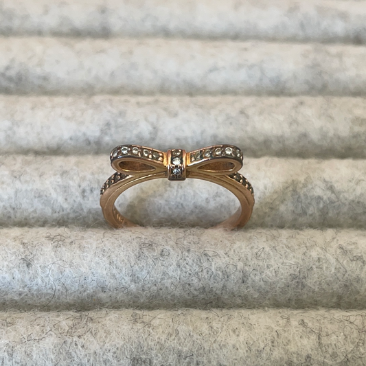 Genuine Pandora Rose Gold Bow Ring Size ..