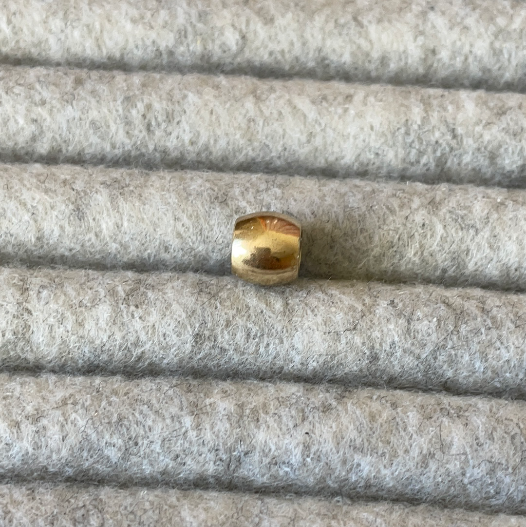 Solid Gold (9ct) unbranded Charm Plain Spacer