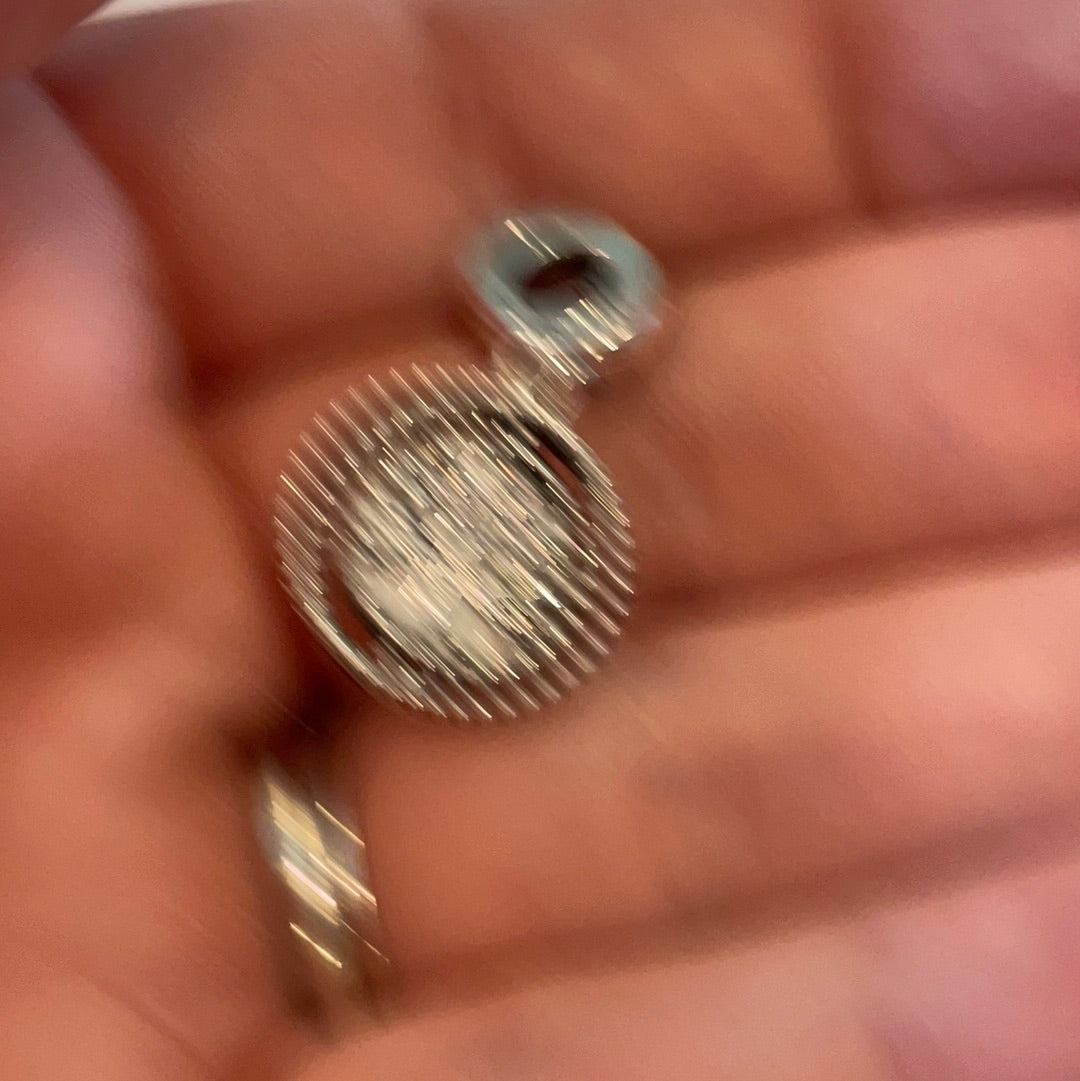Genuine Pandora Family Tree Dangle Enamel Spinning Charm