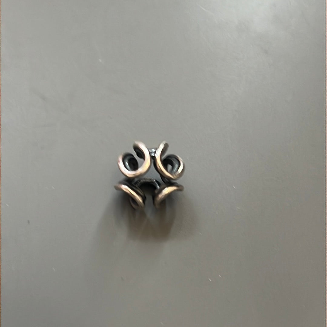 Genuine Trollbeads Wavey Line Openwork Retired Charm