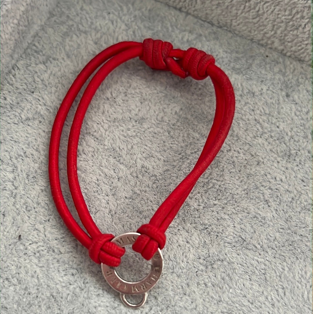 Thomas Sabo Red Elastic Material Bracelet Medium