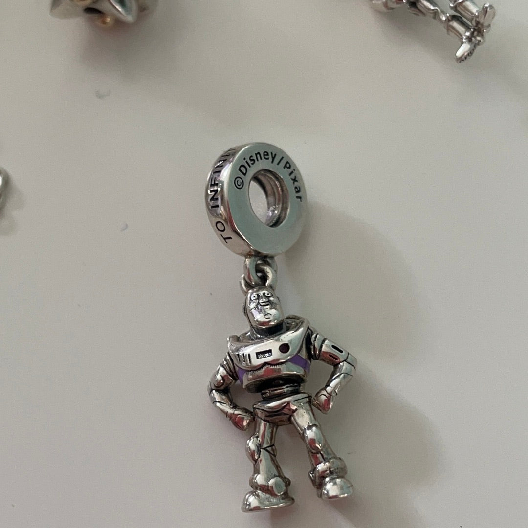 Genuine Pandora Disney Pixar Buzz Lightyear Dangle Charm