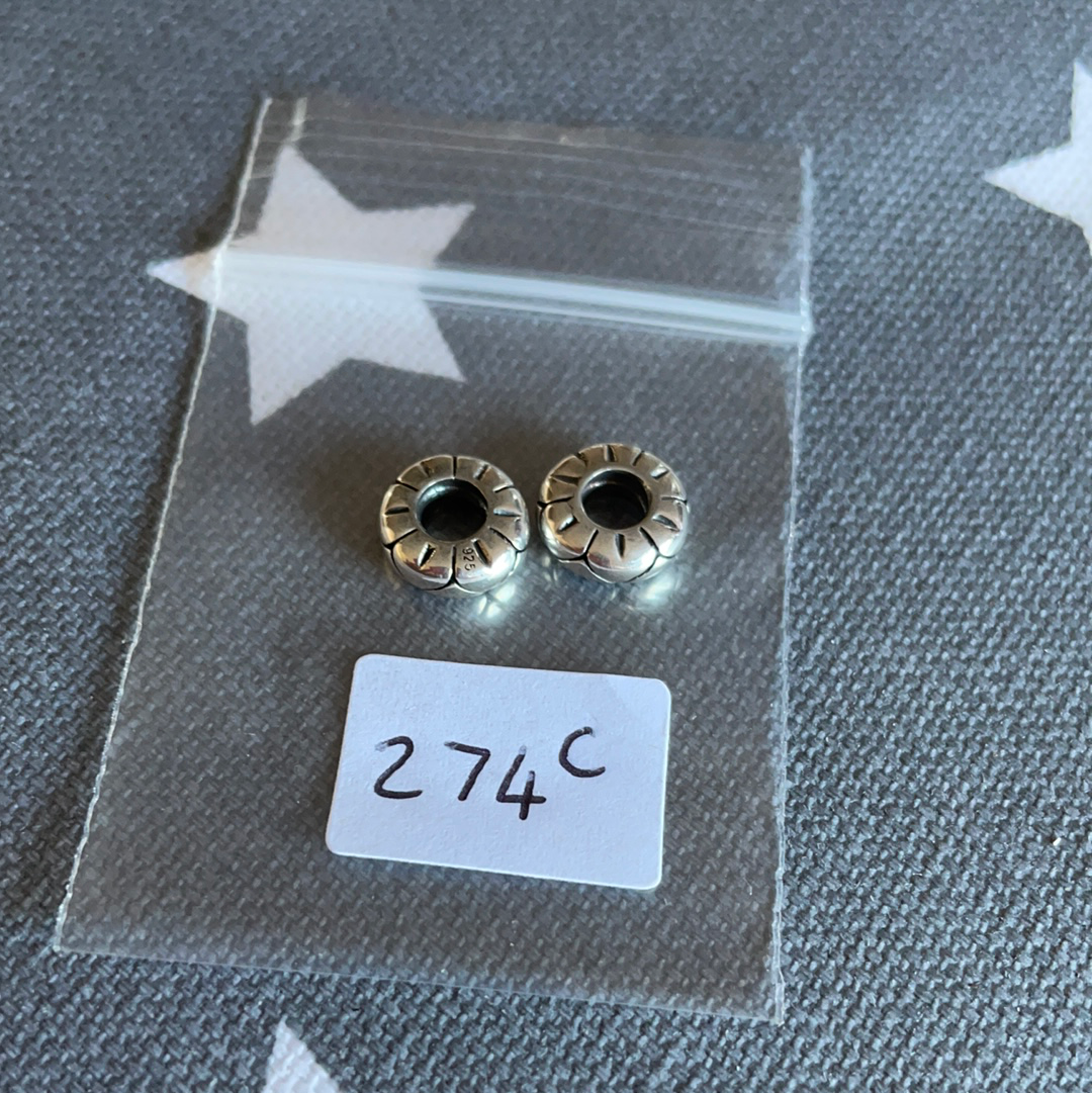 Unbranded Heart Spacers Sold as a Pair