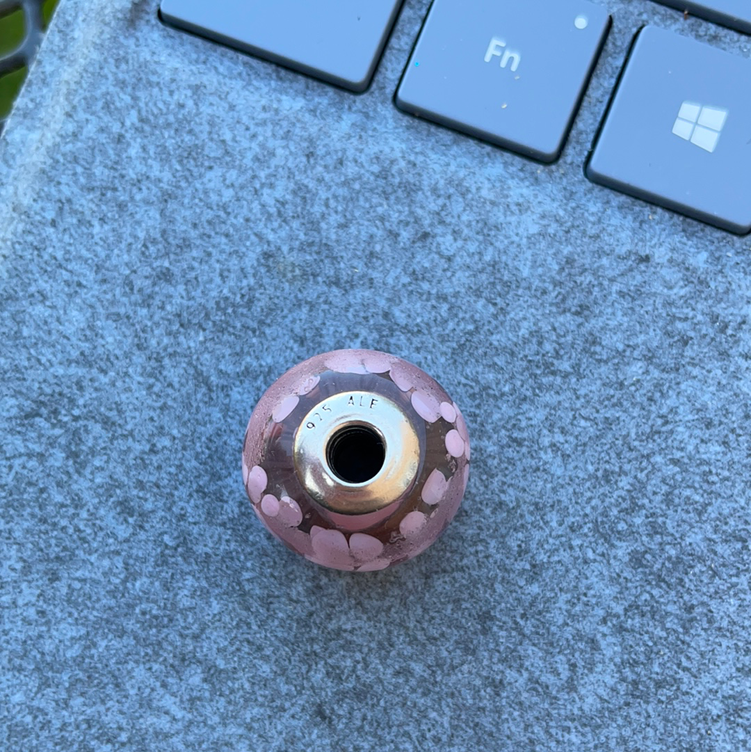 Genuine Pandora Giant XL Pink Blossom Flowers Large and Heavy and Retired