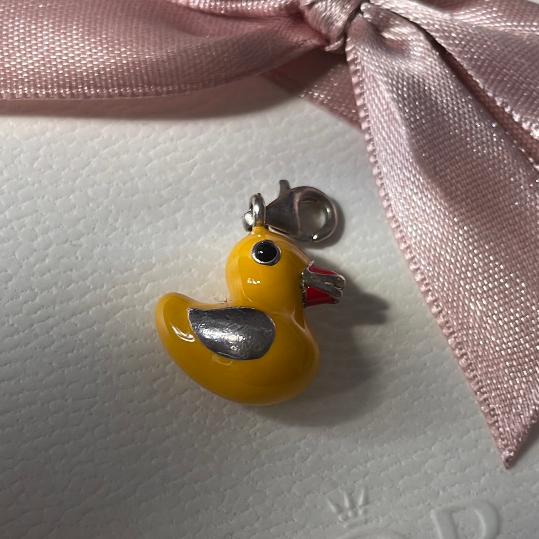 Genuine Thomas Sabo Enamel Yellow Duck Duckling Charm