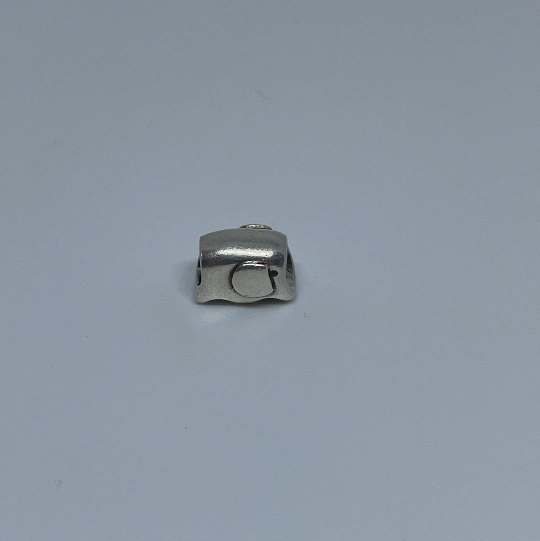 Genuine Pandora Sideways Elephant Retired Animal Charm