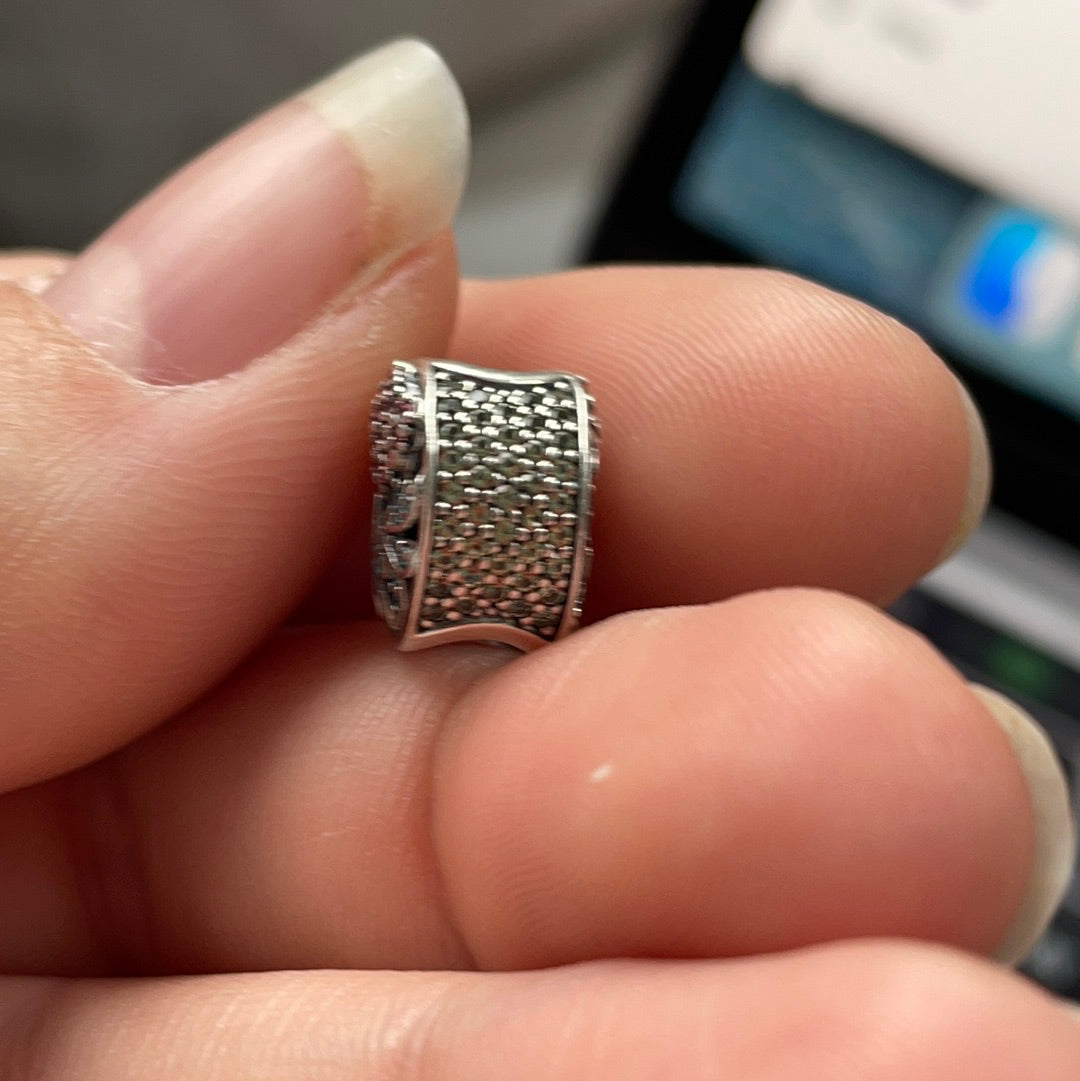Genuine Pandora Summer Pave Pink Flamingo and Palm Tree Charm