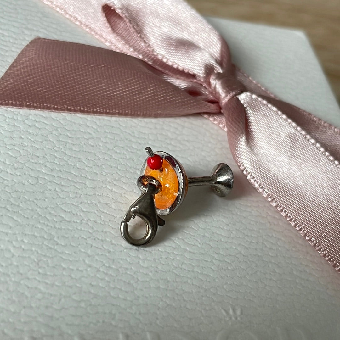 Thomas Sabo Enamel Cocktail Clip Charm