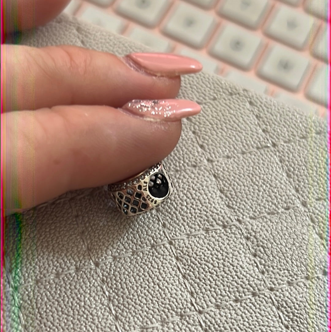 Genuine Pandora Pave Koala Australia RARE NZ New Zealand Travel Charm