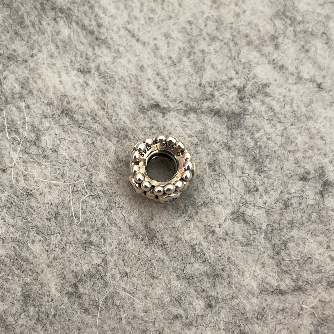 Genuine Pandora Her Majesty's Stone Spacer CZ Pave Spacer 2 Varieties