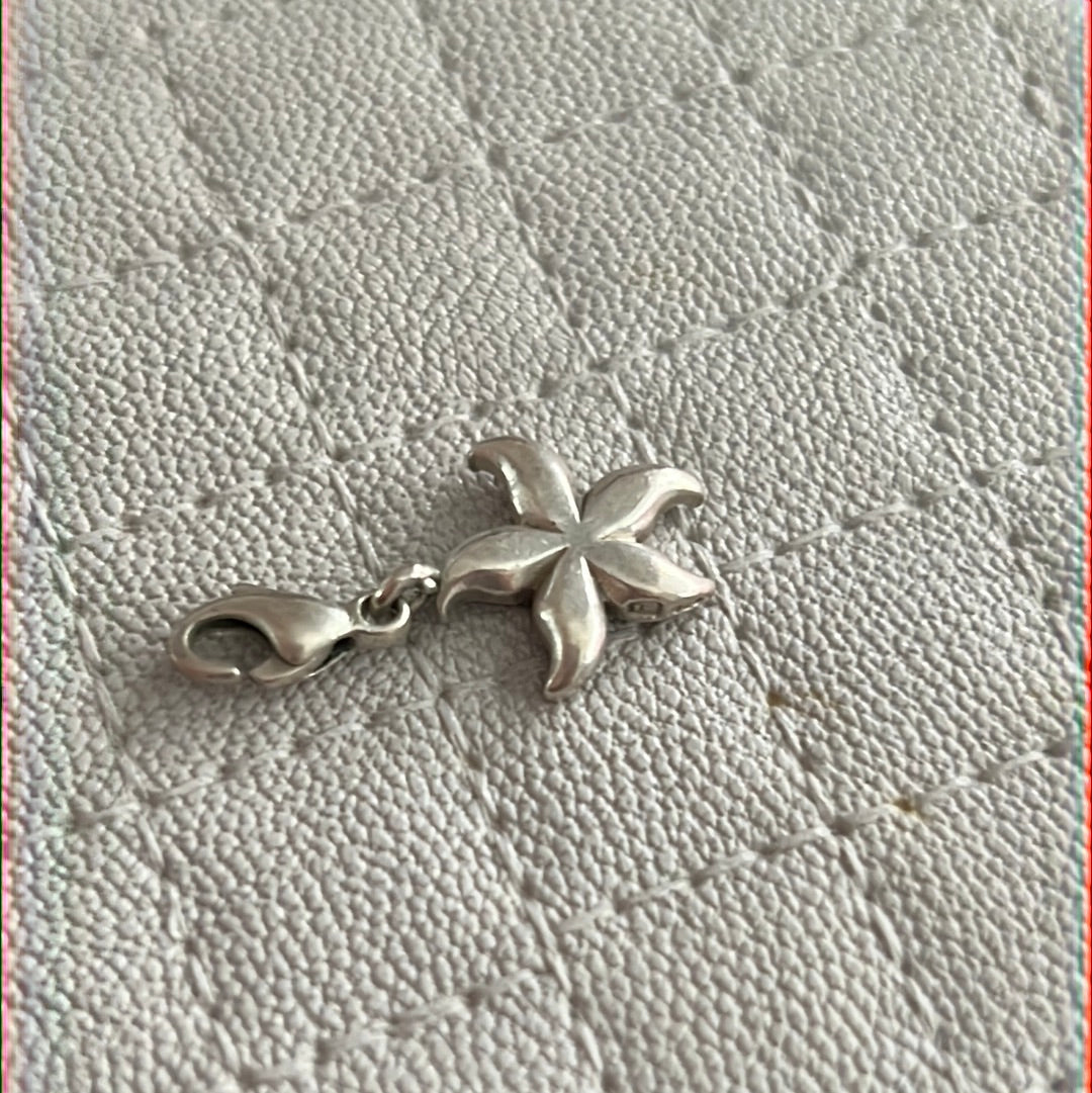 Thomas Sabo Sterling Large Silver Starfish Clip Dangle