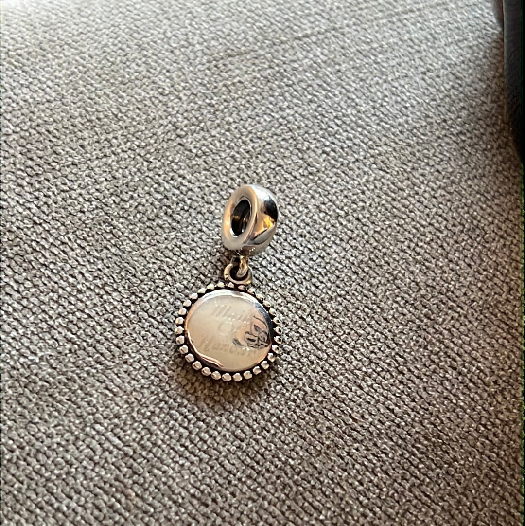 Genuine Pandora Maid of Honour Wedding Dangle Charm