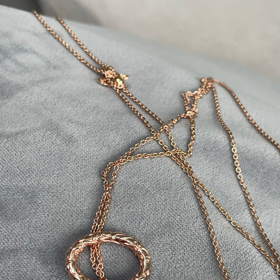 Genuine Pandora Rose Gold Regal Key Pendant Charm – Preloved