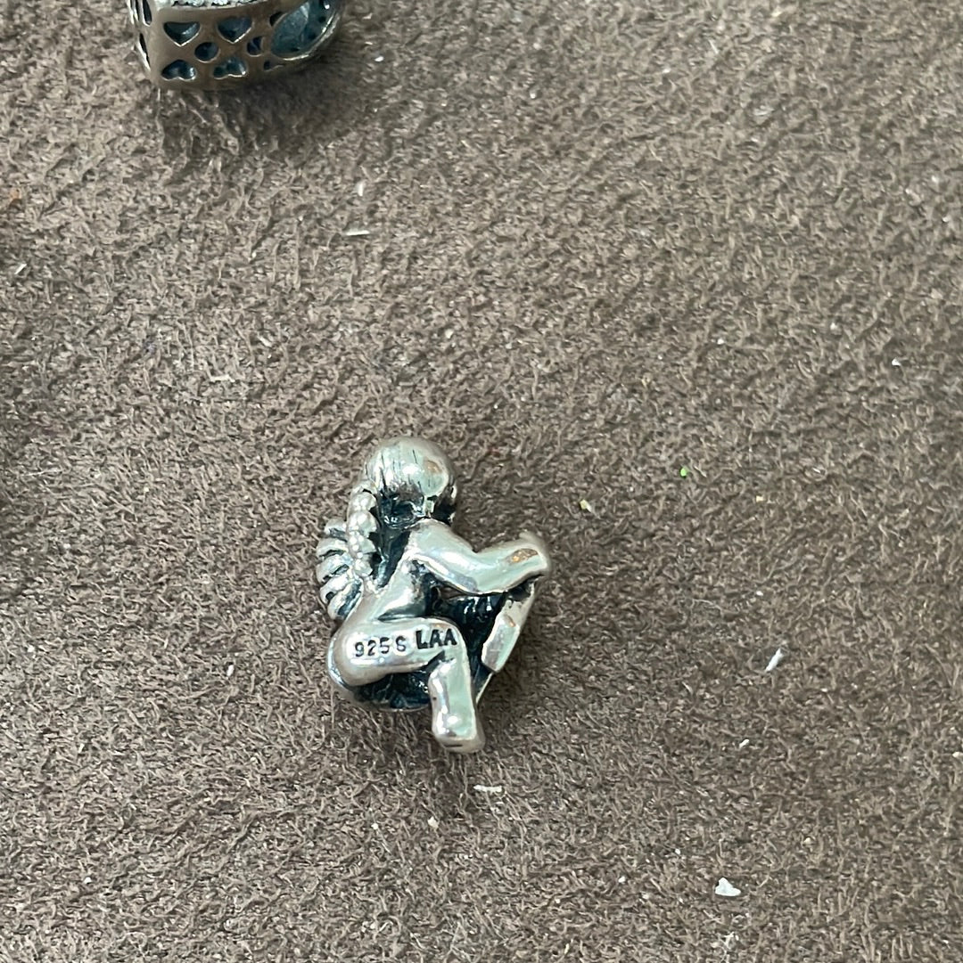 Genuine Trollbeads Angel Cherub Number 4 Charm