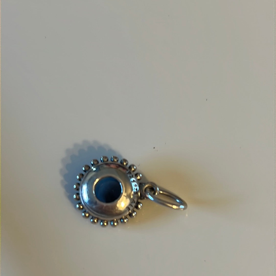 Genuine Pandora Navy Midnight Star Blue Pendant HTF RARE