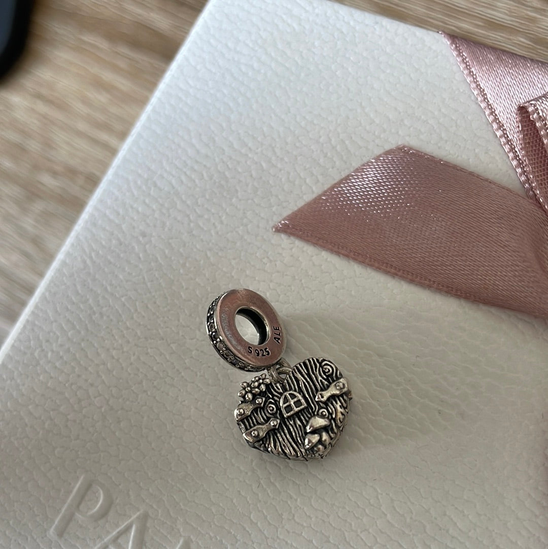 Genuine Pandora Home Sweet Heart House Charm Home Dangle