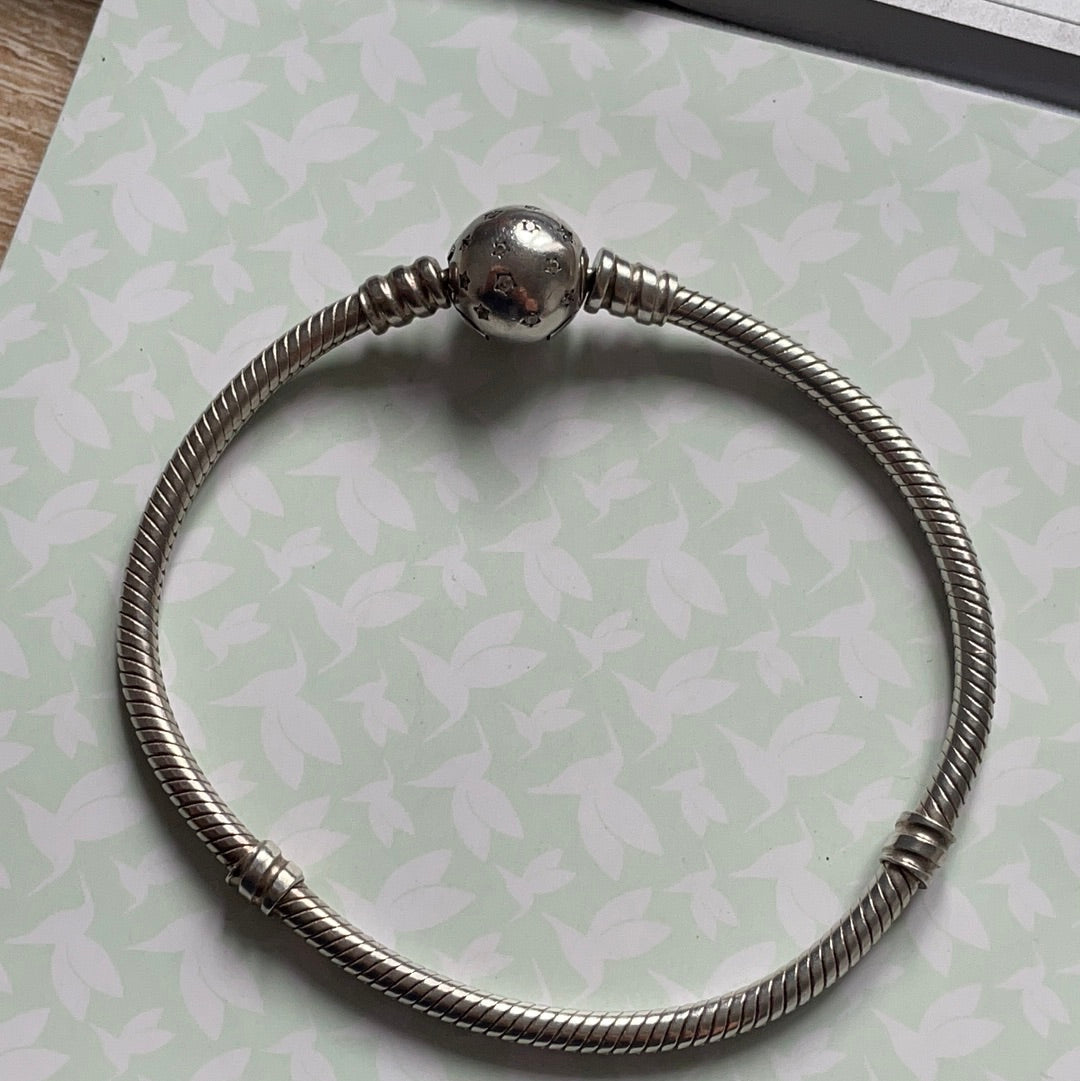 Genuine Pandora RARE HTF Starry Sky Skies Clasp 19cm
