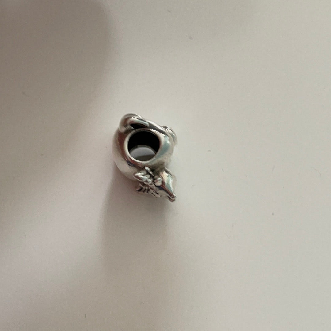 Genuine Pandora Pippo the Flying Pig Animal Charm