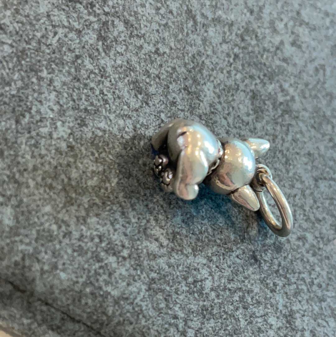 Genuine Pandora Bulldog Dog Puppy Dangle