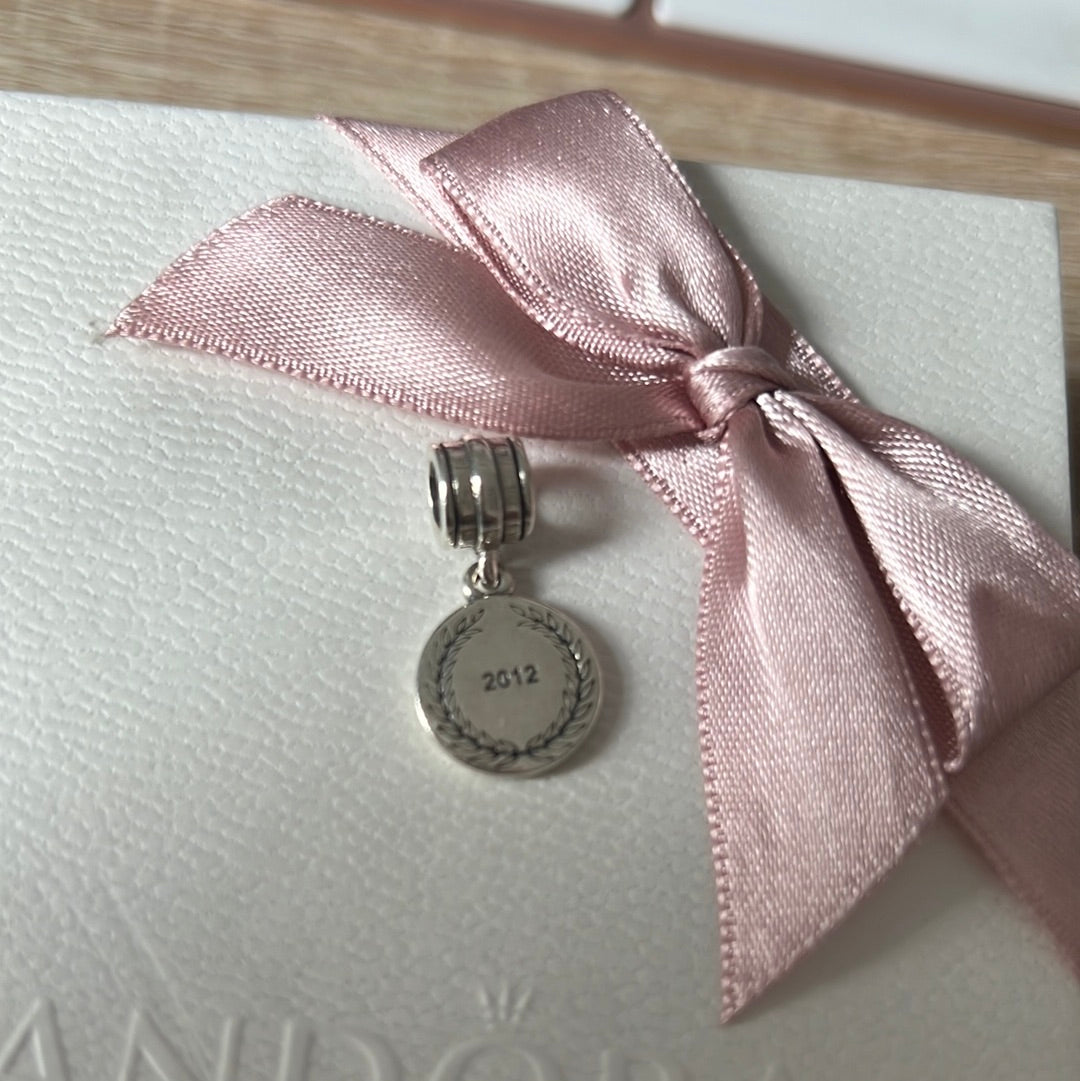 Genuine Pandora Rare 2012 Olympic Medal Dangle Charm